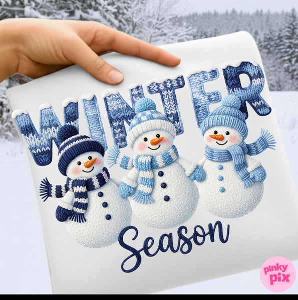 WINTER SEASON - FUZZY EFFECT