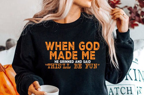 WHEN GOD